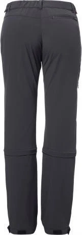 Vaude Farley Stretch Capri T-Zip II Zip-Off Hose lang basalt (Damen)