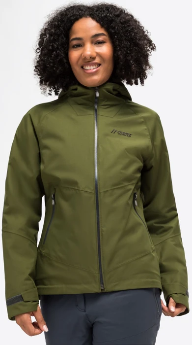 Maier Sports Solo Tipo Funktionsmantel military green (Damen)