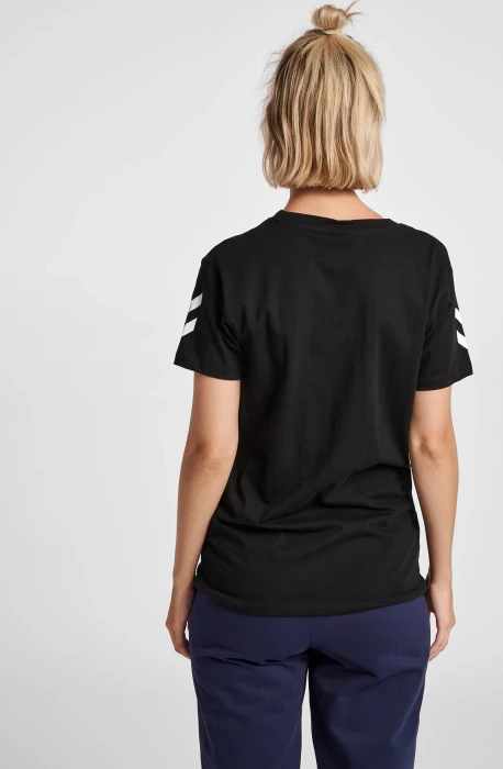 hummel GO Cotton T-Shirt kurzarm schwarz