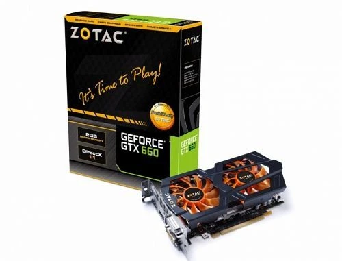 Zotac GeForce GTX 660 OC, 2GB GDDR5, 2x DVI, HDMI, DP