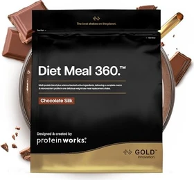 The Protein Works Diet Meal Replacement Chocolate Silk 500g