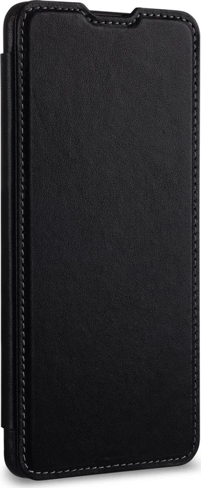 Stilgut Book Type Leather Case Nappa für Samsung Galaxy A71 schwarz