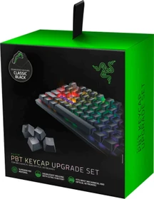Razer Keycap Upgrade Set, Kunststoff (PBT) Double-Shot, Classic Black, schwarz, 120 Tasten, ISO-UK, ANSI-US