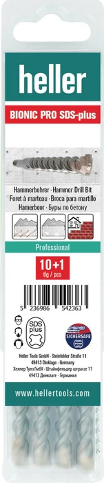 Heller Bionic Pro SDS-plus Hammerbohrer
