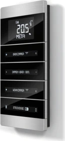 Enertex MeTa KNX Premium Raumcontroller 4-fach alu