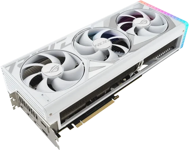 ASUS ROG Strix GeForce RTX 4080 SUPER White, ROG-STRIX-RTX4080S-16G-WHITE, 16GB GDDR6X, 2x HDMI, 3x DP