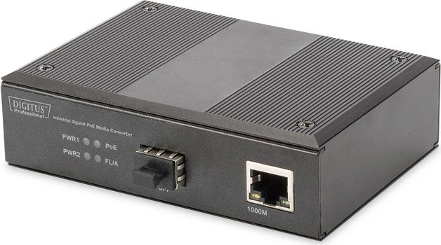Digitus Industrial, RJ-45, SFP, PoE+