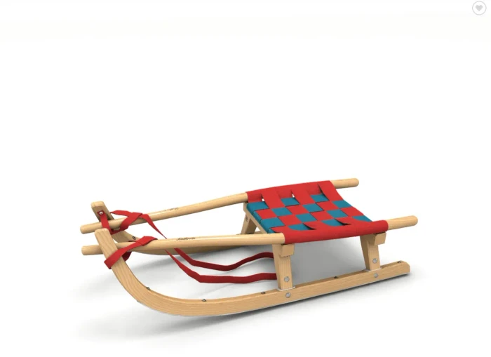 Kathrein Jugend Touren Schlitten rot/petrol (Junior)