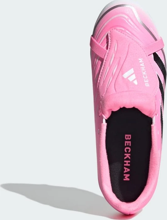 adidas Predator League Fold-Over Tongue FG/MG beam pink/core black/cloud white (Junior)