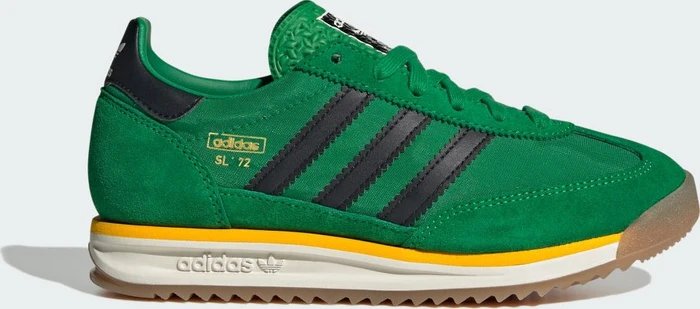 adidas SL 72 RS green/core black/crew yellow (Junior)