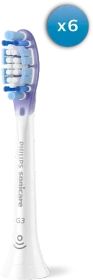 Philips HX9056/87 Sonicare G3 Premium Gum Care Ersatzbürste weiß, 6 Stück
