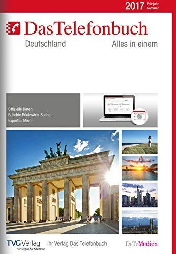 TVG Das Telefonbuch Deutschland, Frühjahr/Sommer 2017, ESD (deutsch) (PC)