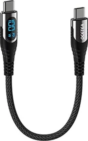 Ocetea USB-C auf USB-C Kabel 100W 0.3m schwarz