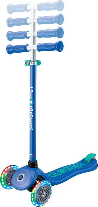 Globber Primo Plus Lights Kickboard navy blue