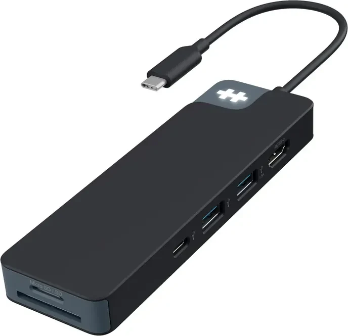 Targus HyperDrive Flex 8, USB-C 3.0 [Stecker], schwarz