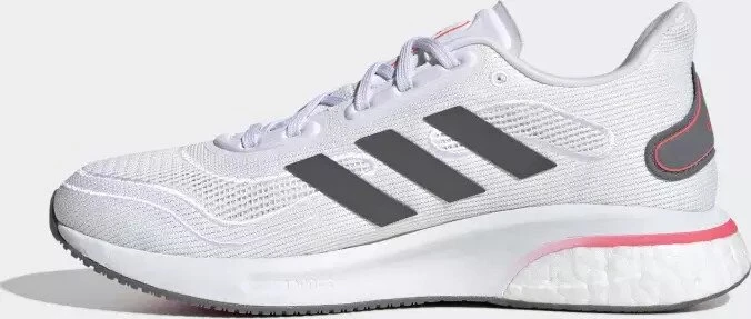 adidas Supernova cloud white/grey five/signal pink (Damen)