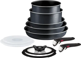 Tefal L72393 Ingenio So'Light Kochgeschirr-Set, 11-tlg.