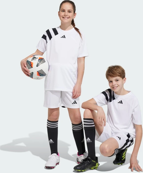 adidas Fortore 23 Trikot kurzarm weiß/schwarz (Junior)
