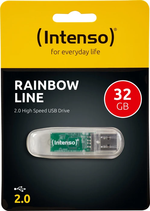 Intenso Rainbow Line 32GB, USB-A, USB 2.0