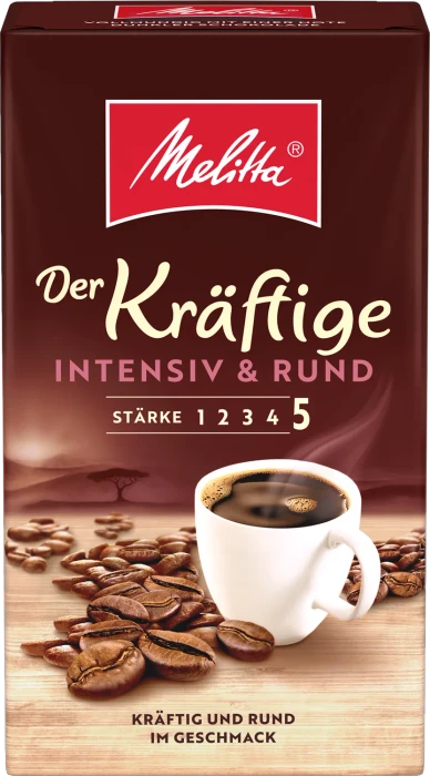 Melitta Der Kräftige Kaffeepulver, 500g