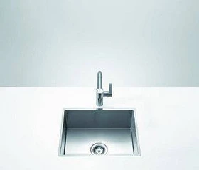 Dornbracht Küchenbecken aus Edelstahl 510x405x200mm Einbau Becken mittig edelstahl gebürstet