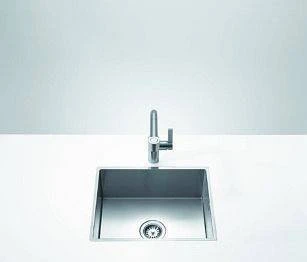 Dornbracht Küchenbecken aus Edelstahl 510x405x200mm Einbau Becken mittig edelstahl gebürstet