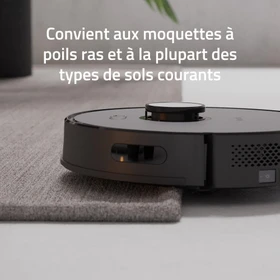 Hombli Smart Robot Vacuum Saug-/Wischroboter schwarz inkl. Absaugstation
