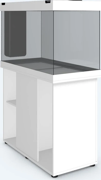 Juwel Rio 290 LED Aquarium-Set mit Unterschrank, weiß/weiß, 290l