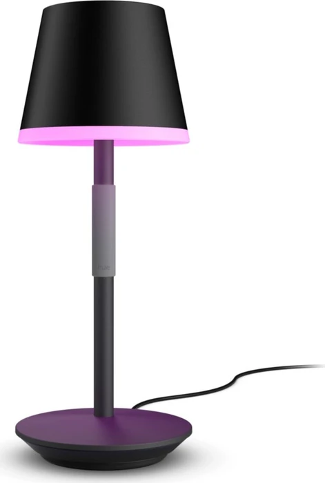 Philips Hue White and Color Ambiance Go Tischleuchte schwarz