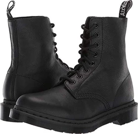 Dr. Martens 1460 Smooth Leather Lace Up Boots schwarz