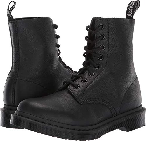 Dr. Martens 1460 Smooth Leather Lace Up Boots schwarz