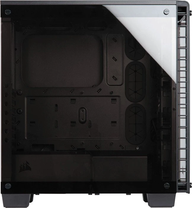 Corsair Crystal Series 460X RGB schwarz, Glasfenster