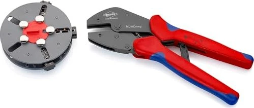 Knipex Crimpzange mit Wechselmagazin, 25cm