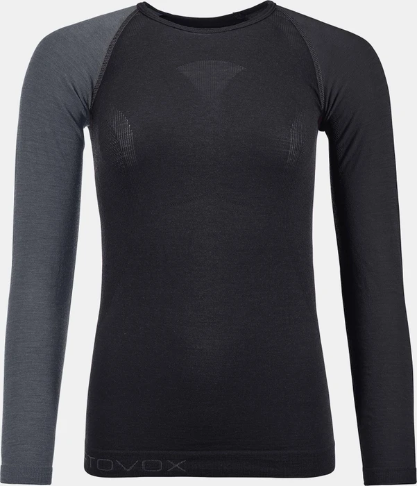 Ortovox 120 Comp Light Funktionsshirt langarm dark raven (Damen)