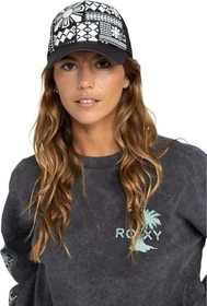 Roxy Beautiful Morning Trucker Kappe phantom mo rockin vibe app (Damen)