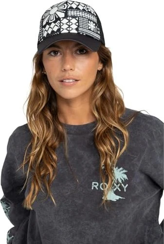 Roxy Beautiful Morning Trucker Kappe phantom mo rockin vibe app (Damen)