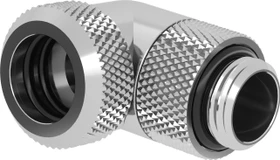 Barrow TWT90KND-K12 90° Winkeladapter G1/4" auf 12mm Hard Tubes, silber