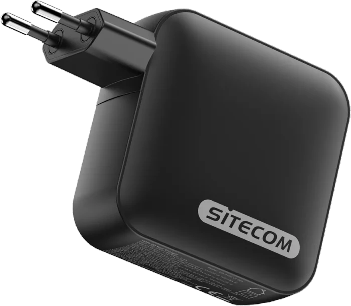 Sitecom 165W GaN Power Delivery Wall Charger schwarz