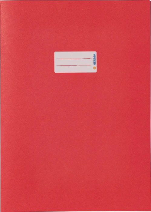 Herma Heftschoner Papier, A4, dunkelrot, 10er-Pack