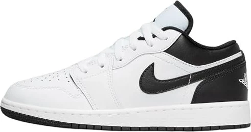 Nike Air Jordan 1 Low weiß/schwarz (Junior)