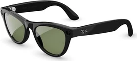 Ray-Ban RW4014 Meta Skyler Gen2 shiny black/G-15 green