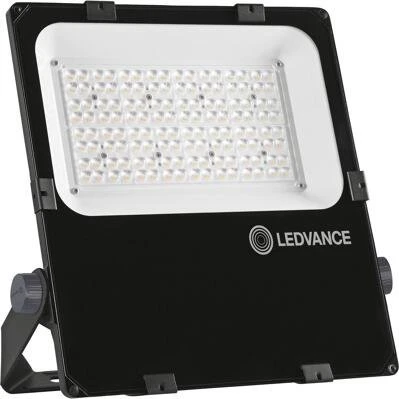 Osram Ledvance Floodlight Performance FL PFM 100W/3000K ASYM 55x110 BK Wandleuchte schwarz