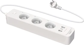 TP-Link Tapo P300 WiFi-Steckdosenleiste 3-fach, 2300W, 1x USB-C/2x USB-A, Smart-Steckdosenleiste