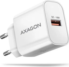 Axagon ACU-QC18W QC3.0 1xOUTPUT Wall Charger 18W weiß