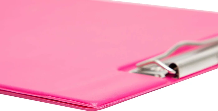 Maul Klemmbrettmappe mit Folienüberzug, A4, pink