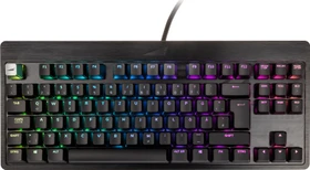Mountain Everest Core Midnight Black, TKL, LEDs RGB, Gunmetal Gray, MX SILENT RGB RED, USB, DE (MG-EVK2B-CS1-DE)