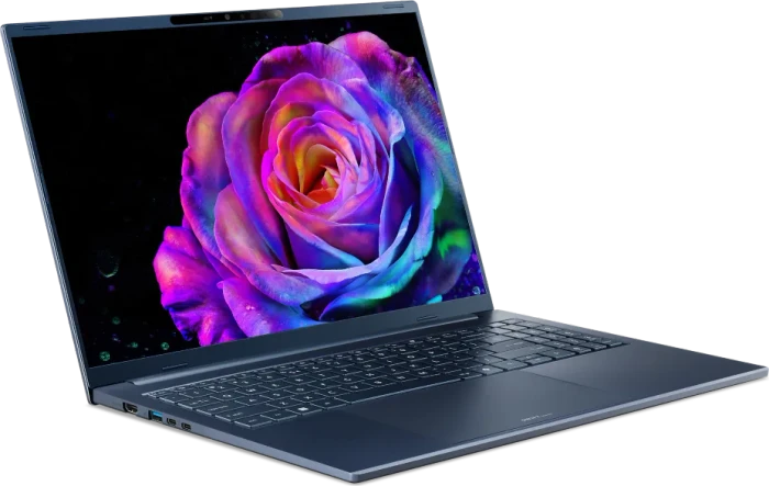 Acer Swift Go 16 AI OLED SFG16-A71-R505, Steam Blue, Ryzen AI 9 465, 16GB RAM, 512GB SSD, DE