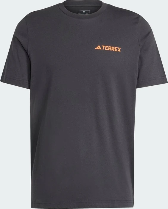 adidas Terrex Graphic T-Shirt kurzarm schwarz (Herren)