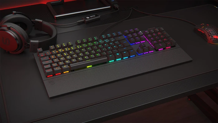 Endorfy SilentiumPC SPC Gear GK650K Omnis, LEDs RGB, Kailh BLUE, USB, DE