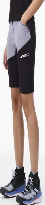 adidas Terrex Xperior Shorts Hose kurz silver violet/black (Damen)